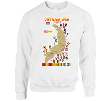 Load image into Gallery viewer, Map - Vietnam Units - 3 Wo Ds T Shirt
