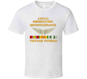 Army - Aerial Observation Recon Specialist - Vietnam Vet W Vn Svc T Shirt