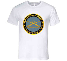 Load image into Gallery viewer, Army - 24th Infantry Regiment - Jefferson Barracks, Mo - Buffalo Soldiers W Inf Branch T Shirt
