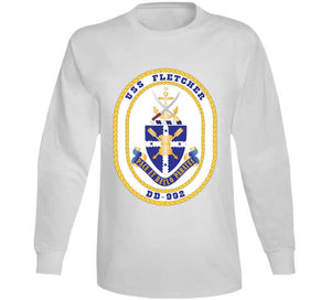 Navy - Uss Fletcher (dd 992) Wo Txt X 300 T Shirt