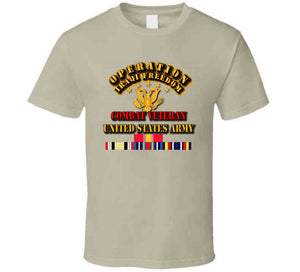 Army - IRAQI FREEDOM Veteran - Combat Veteran T Shirt