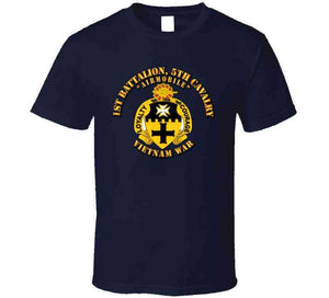 Army  - 1st Battalion, 5th Cavalry W Txt T Shirt