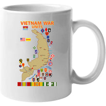 Load image into Gallery viewer, Map - Vietnam Units - 3 Wo Ds Long Sleeve T Shirt
