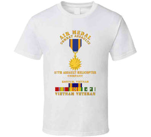 Army - Air Medal - Combat Assaults - 57th Ahc - Kontum W Vn Svc W Air Medal X 300 T Shirt