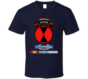 2nd Ranger Infantry Co - 7th Id Ssi W Cib Korea Svc X 300 T Shirt