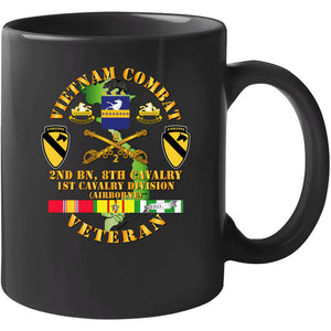 Army - Vietnam Combat Cavalry Veteran W 2bn 8th Cav Coa - 1st Cav Div Abn T Shirt