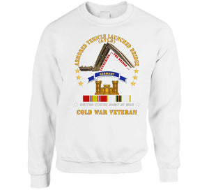 Armoured Vehicle Launcher Bridge (avlb)  - Launching - W  Germany Tab - Cold War Vet X 300 Hoodie