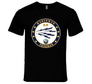 Navy - Radioman - Rm - Veteran W Usn T Shirt