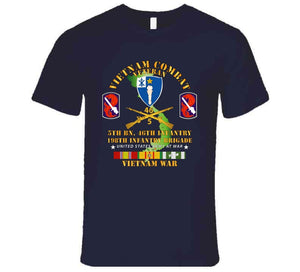 Army - 5th Bn 46th Infantry - 198th Infantry Bde W Vn Svc T Shirt