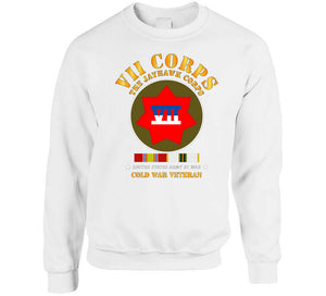 Army -  Vii Corps - The Jayhawk Corps - Ssi W Cold War Svc X 300 T Shirt