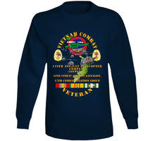 Load image into Gallery viewer, Army - Vietnam Combat Vet - 119th Ahc - 52nd Cab - 17th Combat Aviation Group - Big Helo Vn  Svc X 300 T Shirt
