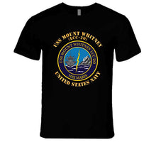 Load image into Gallery viewer, Navy - Uss Mount Whitney (lcc-20) X 300 T Shirt
