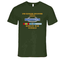 Load image into Gallery viewer, 2nd Ranger Infantry Company (airborne) W Cib W Korea Svc X 300 T Shirt
