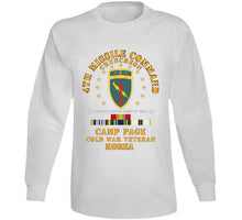 Load image into Gallery viewer, Army - 4th Missile Command - Camp Page - Chuncheon, Korea - Cold War Veteran X 300 T Shirt
