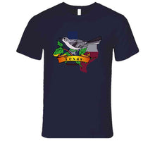 Load image into Gallery viewer, Texas Mockingbird W Texas Flag T Shirt
