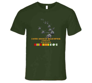 Army - 240th Assault Helicopter Co W Vn Svc V1 T Shirt