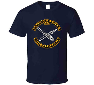 Navy - Rate - Lithographer T Shirt