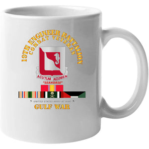 Army - 19th Engineer Battalion - Gulf War W Svc Classic T Shirt, Crewneck Sweatshirt, Hoodie, Long Sleeve, Mug