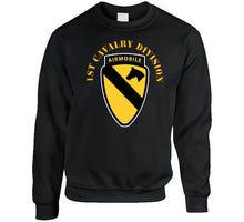 Load image into Gallery viewer, Army - 1st Cavalry Division SSI w Airmobile Tab T Shirt
