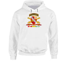 Load image into Gallery viewer, Army - 17th Field Artillery W Br - Ribbon Vn Svc Vet Tab T Shirt
