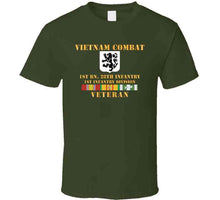 Load image into Gallery viewer, Army - Vietnam Combat Infantry Veteran W 1st Bn 28th Inf  - 1st Id T Shirt
