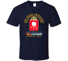 Load image into Gallery viewer, Army  - 1st Field Artillery Observation Battalion - Korean War W Kor Svc X 300 T Shirt
