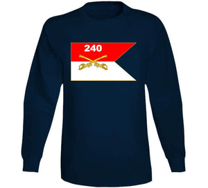 Army - 240th Cavalry Regiment - Guidon T Shirt