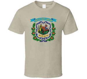 Govt - West Virginia - 1863 - Blue - Gold X 300 V1 Classic T Shirt