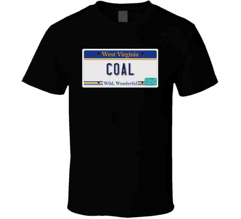 Govt - License - Wv - Coal Classic T Shirt