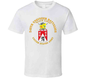 Army - Coat of Arms - 249th Engineer Battalion - T Shirt, Premium and Hoodie