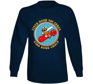 Aac - 329th Bomb Squadron,93rd Bomb Group - Wwii - Usaaf Long Sleeve T Shirt