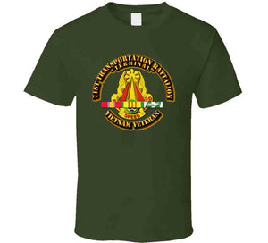 71st Transportation Battalion w SVC Ribbon T Shirt