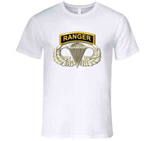 Load image into Gallery viewer, Sof - Airborne Badge - Ranger Tab T Shirt
