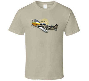 Army Air Corps P-51 Mustang Wo Aac X 300 T Shirt