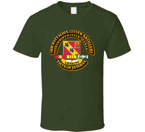 3rd Battalion, 319th Artillery w SVC Ribbon T Shirt