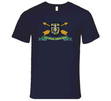 Load image into Gallery viewer, Army - 12th Special Forces Group - Flash W Br - Ribbon X 300 T Shirt
