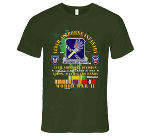 Army - 188th Airborne Infantry - The Philippines - Wwii W Pac Svc X 300 T Shirt