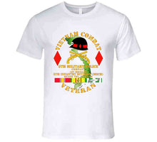 Load image into Gallery viewer, Army - Vietnam Combat Veteran W 5th Military Police Co W 5th Id T Shirt
