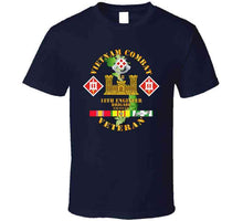 Load image into Gallery viewer, Army - Vietnam Combat Engineer - 18th Engineer Bde W Svc T Shirt
