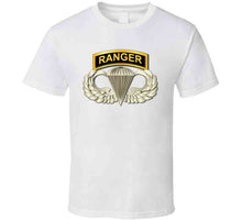 Load image into Gallery viewer, Sof - Airborne Badge - Ranger Tab T Shirt
