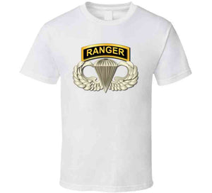 Sof - Airborne Badge - Ranger Tab T Shirt