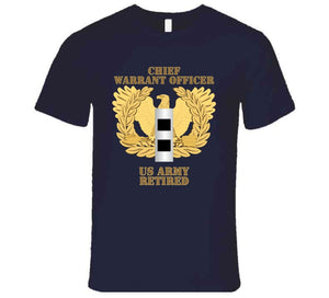 Army - Emblem - Warrant Officer - Cw2 - Retired T Shirt