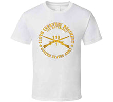 Load image into Gallery viewer, Army - 1st Battalion, 110th Infantry Regiment - Br  X 300 T Shirt

