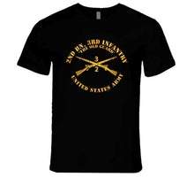 Load image into Gallery viewer, Army - 2nd Bn 3rd Infantry Regt - The Old Guard - Infantry Br T Shirt
