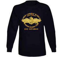 Load image into Gallery viewer, Navy - Seabee Combat Warfare Spec Badge - Of W Txt - E02 Sivadon Long Sleeve

