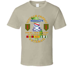 Army - Vietnam Combat Infantry Veteran W 2nd Bn 18th Inf 1st Inf Div Ssi Long Sleeve T Shirt