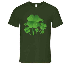 St. Patrick's Day - Four Leaf Clovers Crewneck Sweatshirt