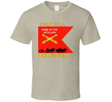 Load image into Gallery viewer, Army - Fort Sill, Home Of Artillery Guidon W Cassion - Black X 300 T Shirt
