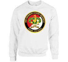 Load image into Gallery viewer, Army - 3rd Armored Cavalry Regiment Dui - Red White - Blood And Steel T Shirt
