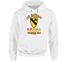 Load image into Gallery viewer, 1st Cavalry Division - (Battle Khe Sanh) with Vietnam War Service Ribbons - T Shirt, Premium and Hoodie
